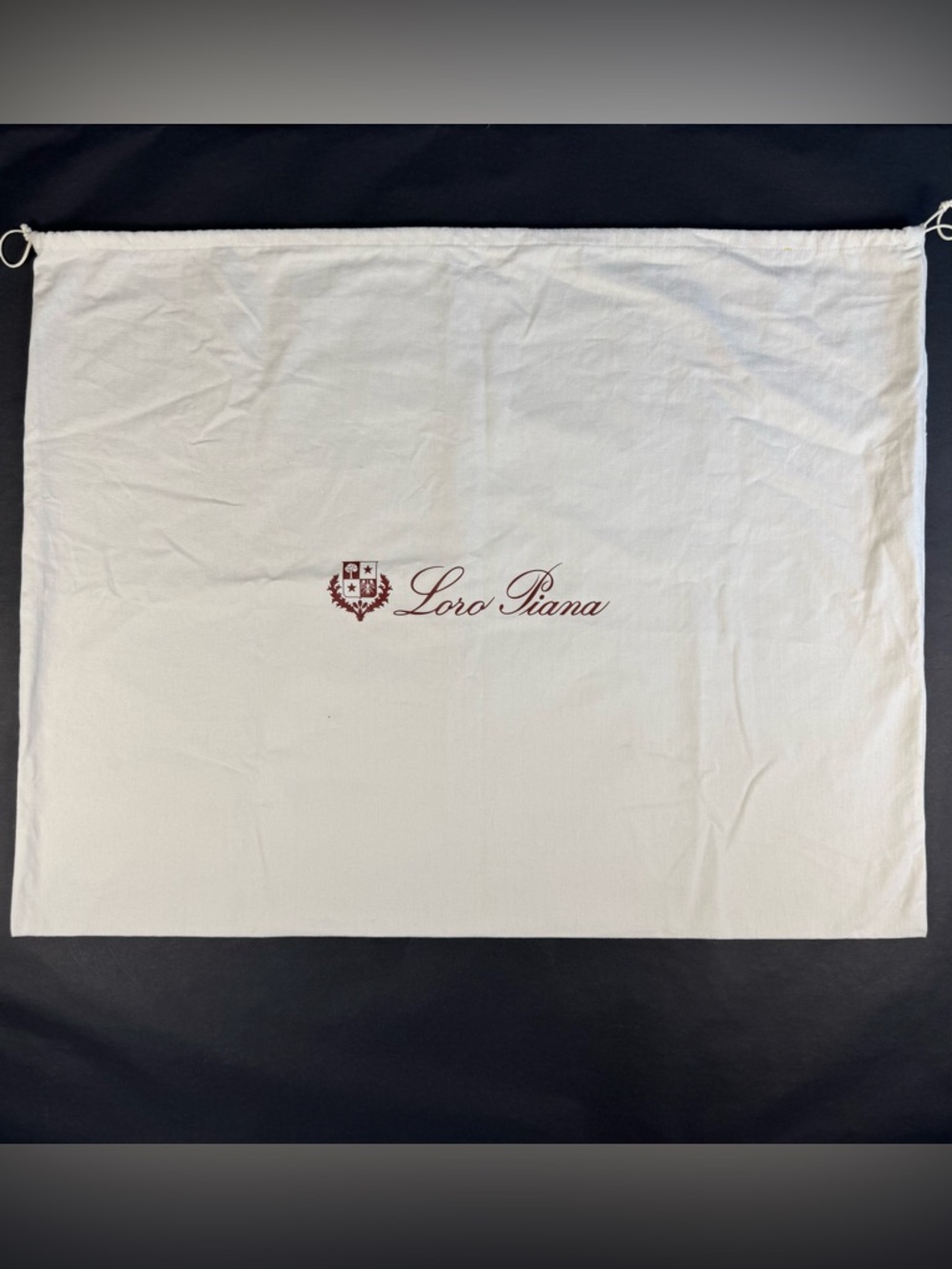 Loro Piana Luxury Garment Dust Bag – Large Size | Authentic
